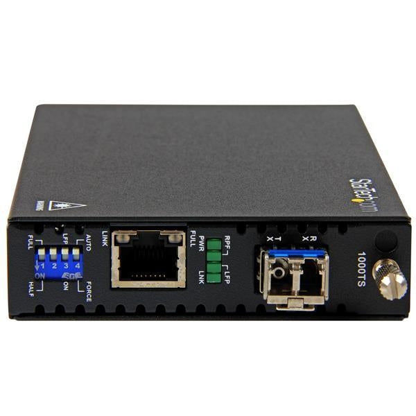 StarTech Network Gigabit Ethernet Copper-to-Fiber Media Converter SM LC Retail (ET91000SM20) - V&L Canada