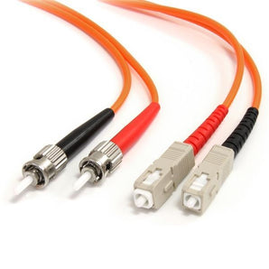 StarTech 2m Multimode 62.5/125 Duplex Fiber Patch Cable ST - SC (FIBSTSC2) - V&L Canada