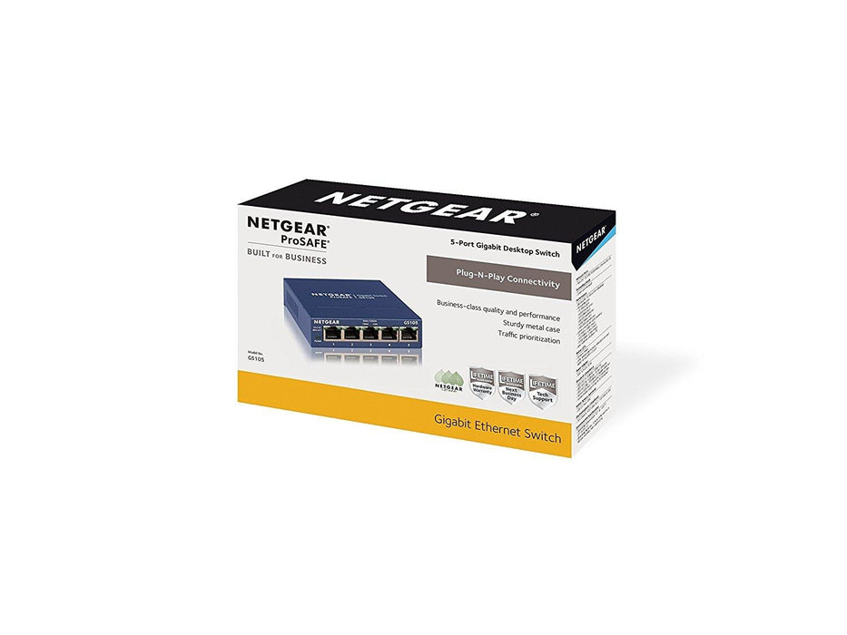 Netgear GS105 Unmanaged network switch (GS105NA) - V&L Canada