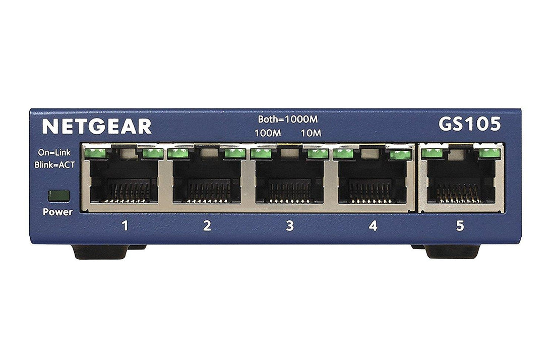 Netgear GS105 Unmanaged network switch (GS105NA) - V&L Canada