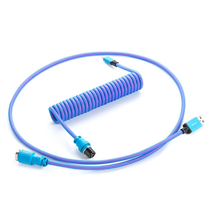 CableMod Pro Coiled Keyboard Cable (USB A to USB Type C, 150cm)