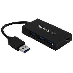 StarTech Accessory  4Port USB Hub - USB 3.0 - USB-A to 3x USB-A and 1x USB-C Retail (HB30A3A1CFB) - V&L Canada