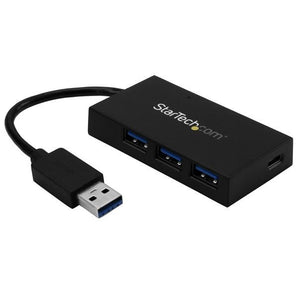 StarTech Accessory  4Port USB Hub - USB 3.0 - USB-A to 3x USB-A and 1x USB-C - Includes Power Adapter Retail (HB30A3A1CSFS) - V&L Canada