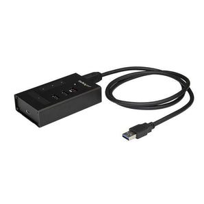 StarTech Accessory  4 Port USB 3.0 Hub USB-A to 3xUSB-A  1xUSB-C Metal Retail (HB30A3A1CST) - V&L Canada