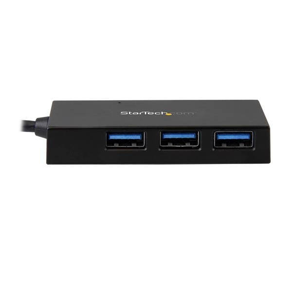 StarTech Accessory  4Port USB3.0 Hub USB-C to 1xUSB-C and 3xUSB-A Retail (HB30C3A1CFB) - V&L Canada