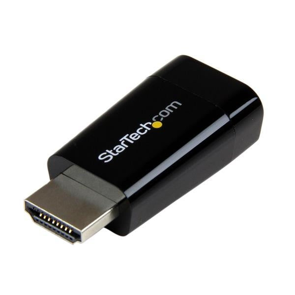 StarTech Video Accessory Compact HDMI to VGA Adapter Converter 1920x1200/1080p Retail (HD2VGAMICRO) - V&L Canada