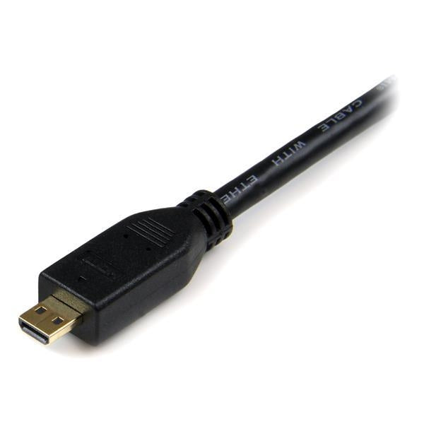 StarTech.com 6 ft High Speed HDMI Cable with Ethernet - HDMI to HDMI Micro - M/M (HDMIADMM6) - V&L Canada