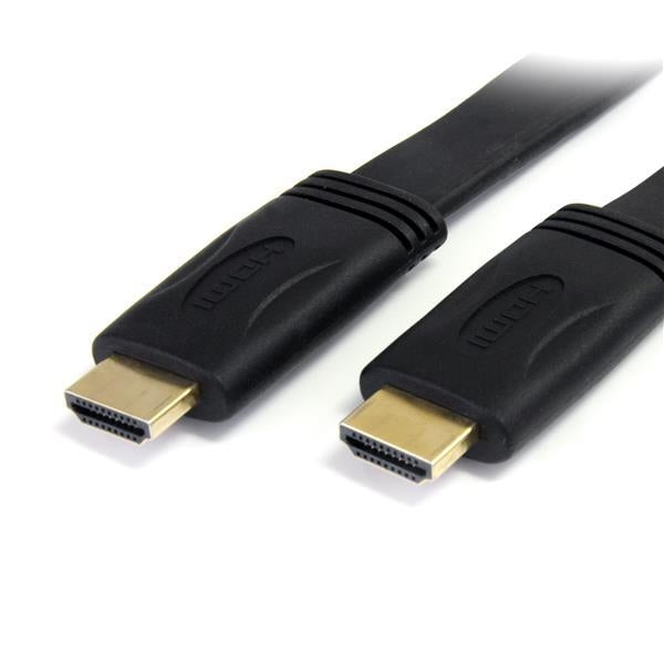 StarTech Cable 25feet Flat HDMI Digital Video Cable with Ethernet Retail (HDMIMM25FL) - V&L Canada