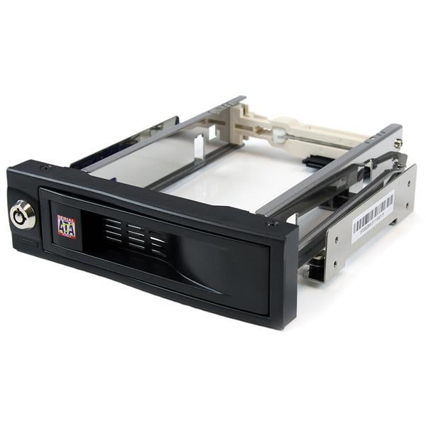 StarTech Removable Drive 5.25inch Trayless Hot Swap Mobile Rack for 3.5inch HDD (HSB100SATBK) - V&L Canada