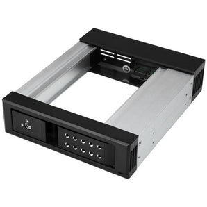 StarTech Accessory MO Racks 5.25 inch to 3.5 inch SATA/SAS Hot Swap Bay Trayless Retail (HSB1SATSASBA) - V&L Canada