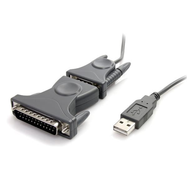 StarTech Cable  USB to RS232 DB9/DB25 Serial Adapter Cable Retail (ICUSB232DB25) - V&L Canada