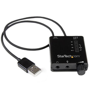 StarTech USB Stereo Audio Adapter External Sound Card with SPDIF Digital Audio (ICUSBAUDIO2D) - V&L Canada