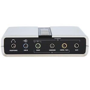 StarTech 7.1 USB Audio Adapter External Sound Card Retail (ICUSBAUDIO7D) - V&L Canada