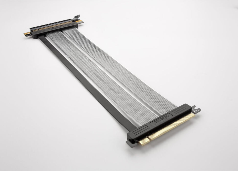CableMod Straight PCI-e 4.0 Riser Cable (Black, 30cm)