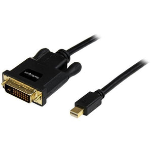 StarTech 10 ft Mini DisplayPort to DVI Adapter Converter Cable – Mini DP to DVI 1920x1200 - Black (MDP2DVIMM10B) - V&L Canada
