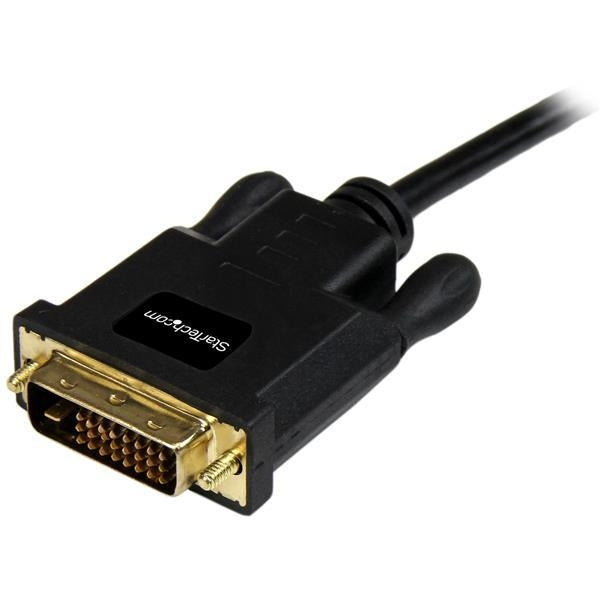 StarTech Cable  6feet MiniDisplayPort to DVI Adapter Converter 1920x1200 Black Retail (MDP2DVIMM6B) - V&L Canada