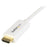 StarTech Cable MDP2HDMM1MW 3feet MiniDisplayPort to HDMI Converter Cable 4K White Retail - V&L Canada