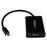 StarTech Accessory Mini DisplayPort to VGA Adapter with Audio Black Retail (MDP2VGAA) - V&L Canada