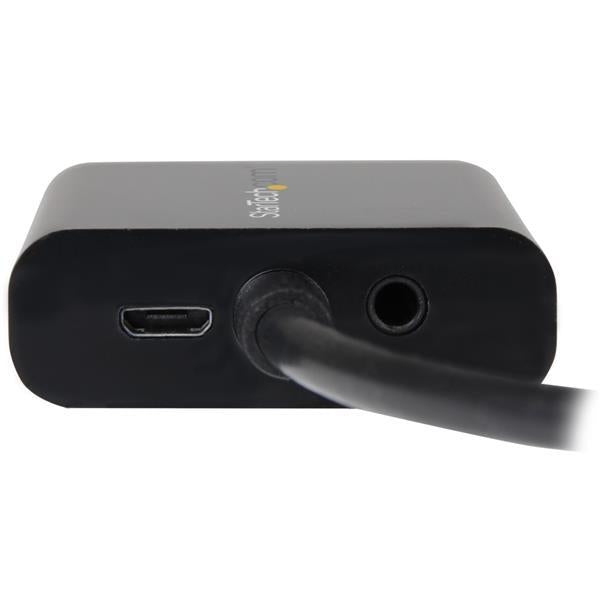 StarTech Accessory Mini DisplayPort to VGA Adapter with Audio Black Retail (MDP2VGAA) - V&L Canada