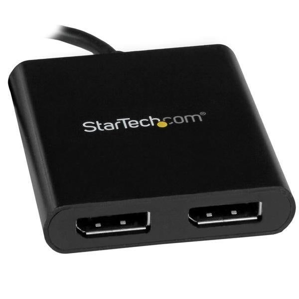 StarTech Accessory  2xPort MST Hub USB-C to DisplayPort Multi-Monitor Splitter Retail (MSTCDP122DP) - V&L Canada