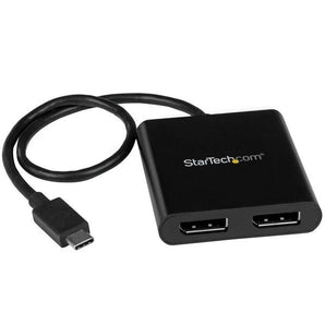 StarTech Accessory  2xPort MST Hub USB-C to DisplayPort Multi-Monitor Splitter Retail (MSTCDP122DP) - V&L Canada