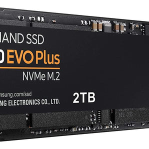 Samsung 970 EVO Plus Series - 2Tb PCIe NVMe - M.2 Internal SSD (MZ-V7S2T0B/AM)