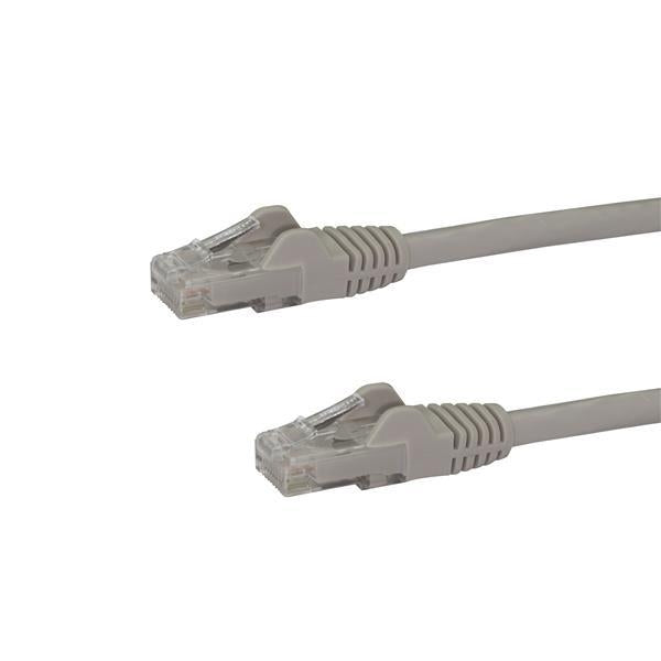 StarTech Cat6 patch cable with snagless RJ45 connectors – 100 ft, gray (N6PATCH100GR) - V&L Canada