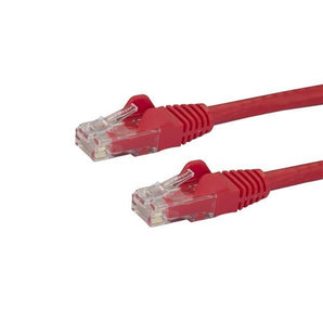 StarTech Cat6 patch cable with snagless RJ45 connectors – 100 ft, red (N6PATCH100RD) - V&L Canada