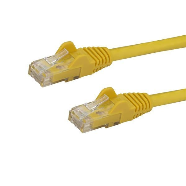 StarTech Cat6 patch cable with snagless RJ45 connectors – 100 ft, yellow (N6PATCH100YL) - V&L Canada