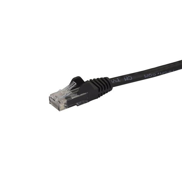 StarTech Cat6 Ethernet Patch Cable with Snagless RJ45 Connectors - 150 ft., Black (N6PATCH150BK) - V&L Canada