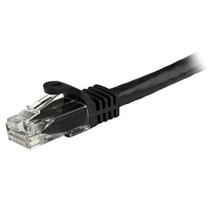 StarTech.com Cat6 Ethernet Patch Cable with Snagless RJ45 Connectors - 8 ft., Black (N6PATCH8BK)