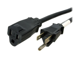 StarTech 25 ft Power Cord Extension - NEMA 5-15R to NEMA 5-15P (PAC10125) - V&L Canada