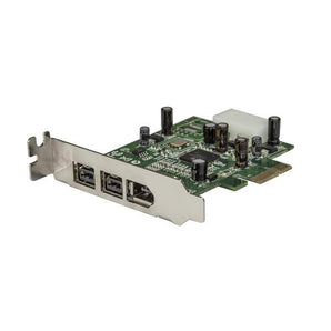 StarTech  3 Port 2b 1a Low Profile 1394 PCIE FireWire Card Adapter Retail (PEX1394B3LP) - V&L Canada