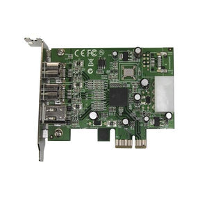 StarTech  3 Port 2b 1a Low Profile 1394 PCIE FireWire Card Adapter Retail (PEX1394B3LP) - V&L Canada