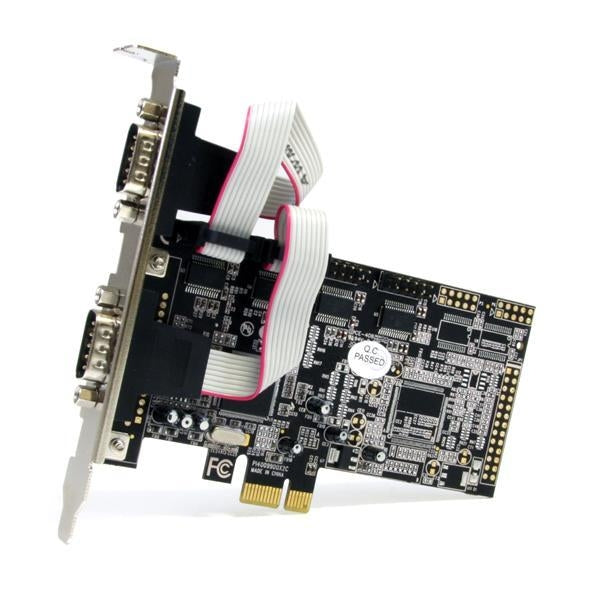 StarTech 4 Port Native PCI Express RS232 Serial Adapter Card with 16550 UART (PEX4S553) - V&L Canada