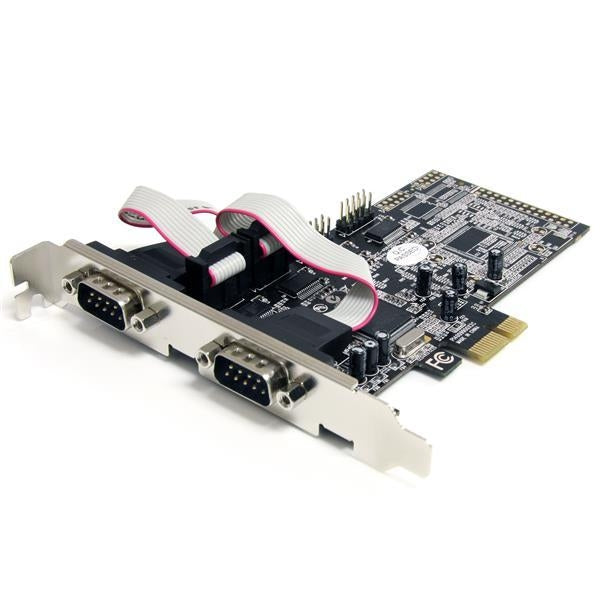 StarTech 4 Port Native PCI Express RS232 Serial Adapter Card with 16550 UART (PEX4S553) - V&L Canada
