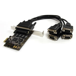 StarTech 4 Port RS232 PCI Express Serial Card w/ Breakout Cable (PEX4S553B) - V&L Canada