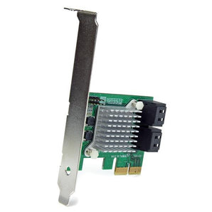 StarTech Controller Card  4Port PCI Express SATA 6Gbps RAID with Heatsink Retail (PEXSAT34RH) - V&L Canada