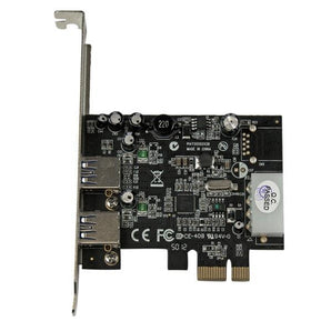 StarTech 2 Port PCI Express (PCIe) SuperSpeed USB 3.0 Card Adapter with UASP - LP4 Power (PEXUSB3S25) - V&L Canada