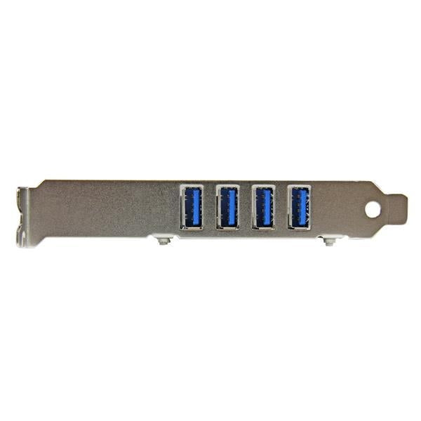 StarTech 4 Port PCI Express PCIe SuperSpeed USB 3.0 Controller Card Adapter with UASP - SATA Power (PEXUSB3S4V) - V&L Canada