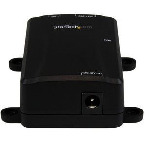 StarTech 1-Port Gigabit Midspan - PoE+ Injector - 802.3at and 802.3af (POEINJ1G) - V&L Canada
