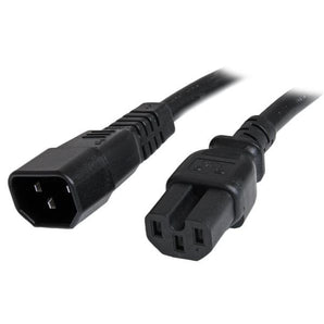 StarTech 3 ft 14 AWG Computer Power Cord - IEC C14 to IEC C15 (PXTC14C153) - V&L Canada