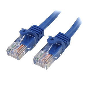 StarTech 100 ft Cat5e Blue Snagless RJ45 UTP Cat 5e Patch Cable - 100ft Patch Cord (RJ45PATCH100) - V&L Canada
