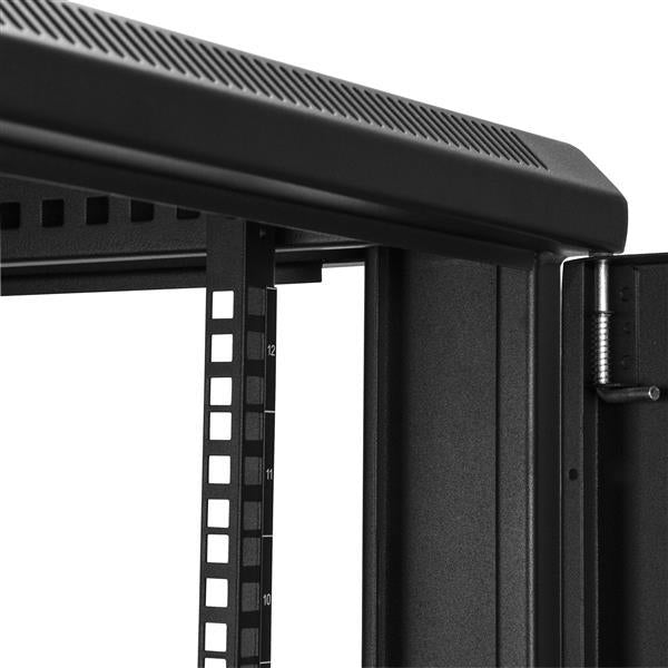 StarTech Server Rack Cabinet - 31 in. Deep Enclosure - 12U (RK1233BKM) - V&L Canada