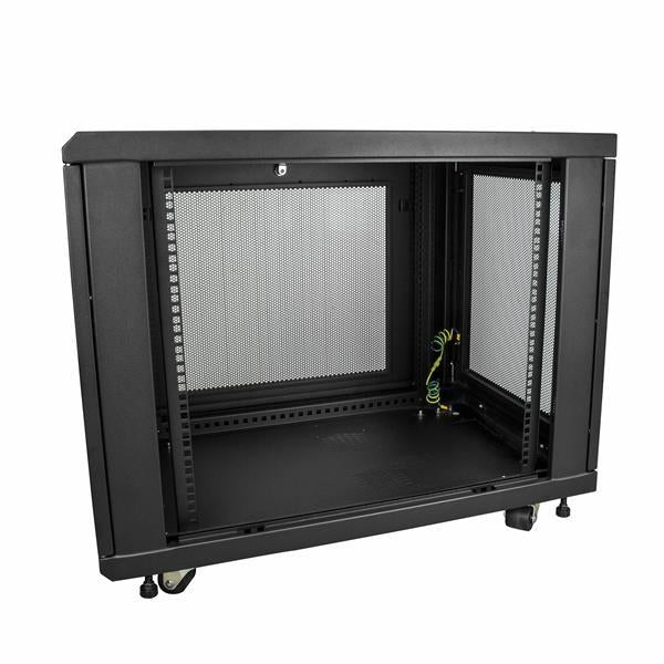 StarTech Server Rack Cabinet - 31 in. Deep Enclosure - 12U (RK1233BKM) - V&L Canada