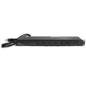 StarTech 19in 1U Rackmount 16 Outlet PDU Power Distribution Unit 125V 15A (12A UL) (RKPW161915) - V&L Canada