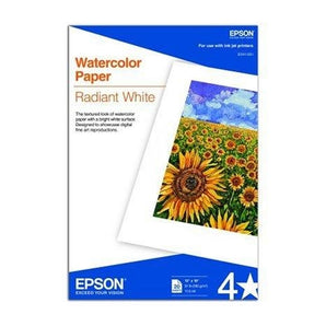 Epson Watercolor Papers Radiant White photo paper (S041351) - V&L Canada