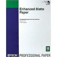 Epson Enhanced Matte - Paper - matte paper - bright white - 17 in x 22 in - 192 (S041908)