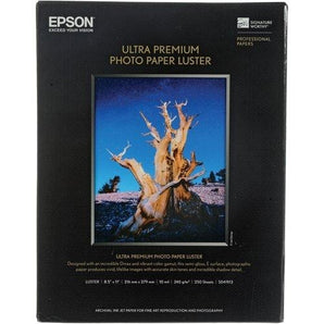Epson Premium Luster Photo Paper for Inkjet - 8.5x11in (Letter) - 250 Sheets (S041913)