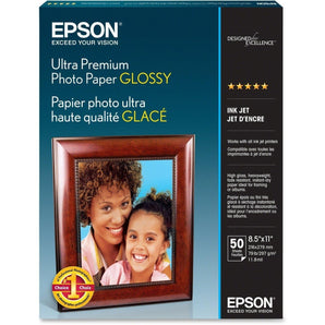 Epson Ultra Premium Photo Paper Glossy 8.5" x 11" Photo Paper (S042175)